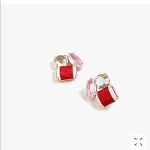 J. Crew Jewelry - J Crew Ribbon and Stone Earrings J. Crew Jewelry - J Crew Ribbon and Stone Earrings